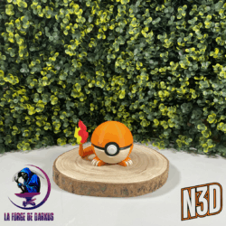 #004 Salameche #004 Salamèche Ball