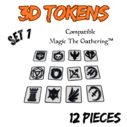Jetons 3D Magic the Gathering