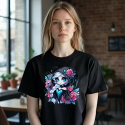 T-Shirt Elsa Gothique