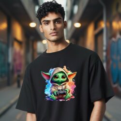 T-Shirt Grogu Gaming