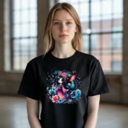 T-Shirt Mulan Gothique