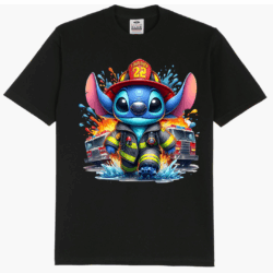 T-Shirt Stitch Pompier