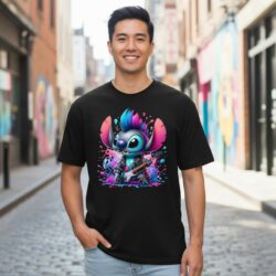T-Shirt Stitch Punk