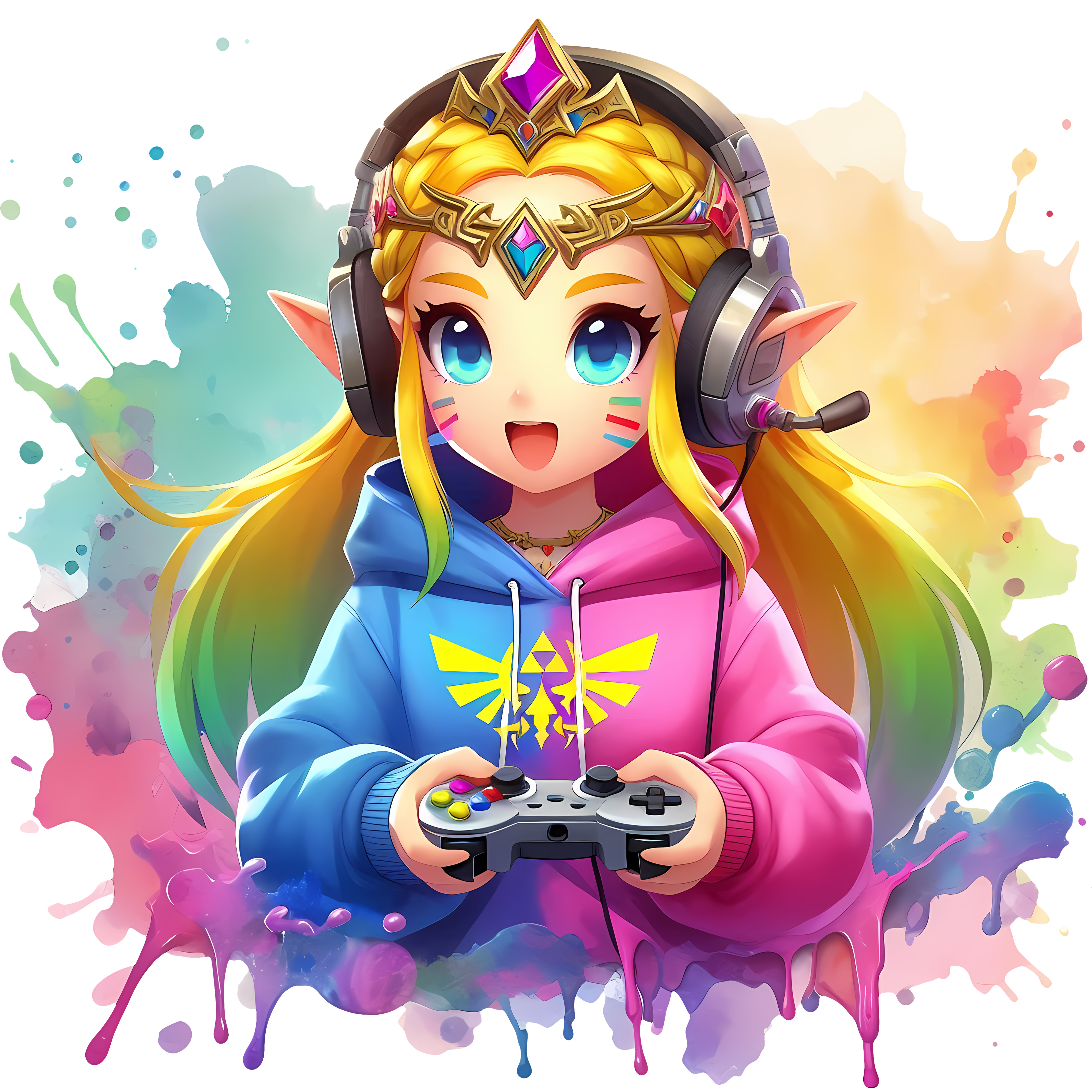T-Shirt Zelda Gaming