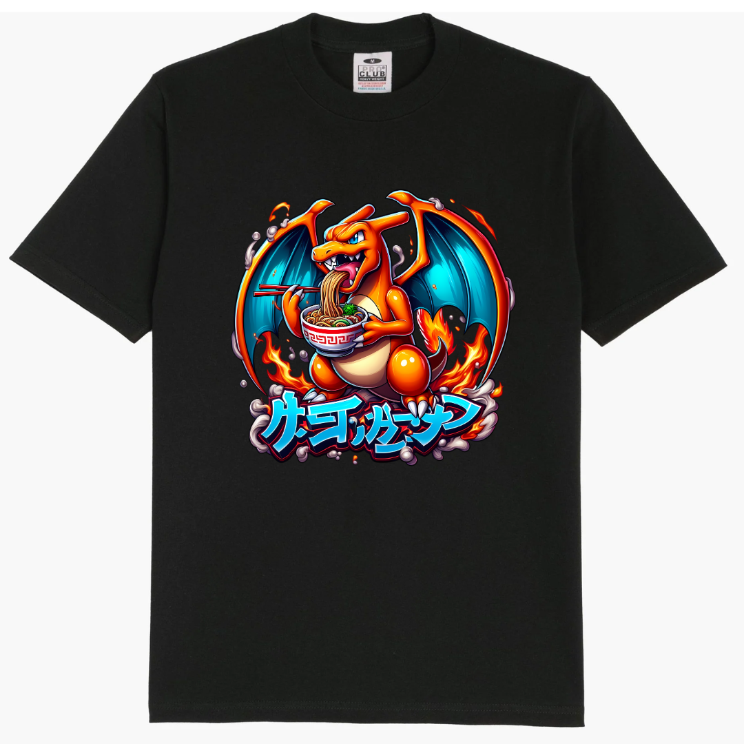 Dracofeu Ramen T-Shirt Ramen Dracaufeu