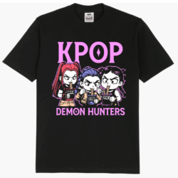 Kpop Eating T-Shirt Kpop Demon Hunters