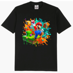 Splash Mario T-Shirt Mario Splash