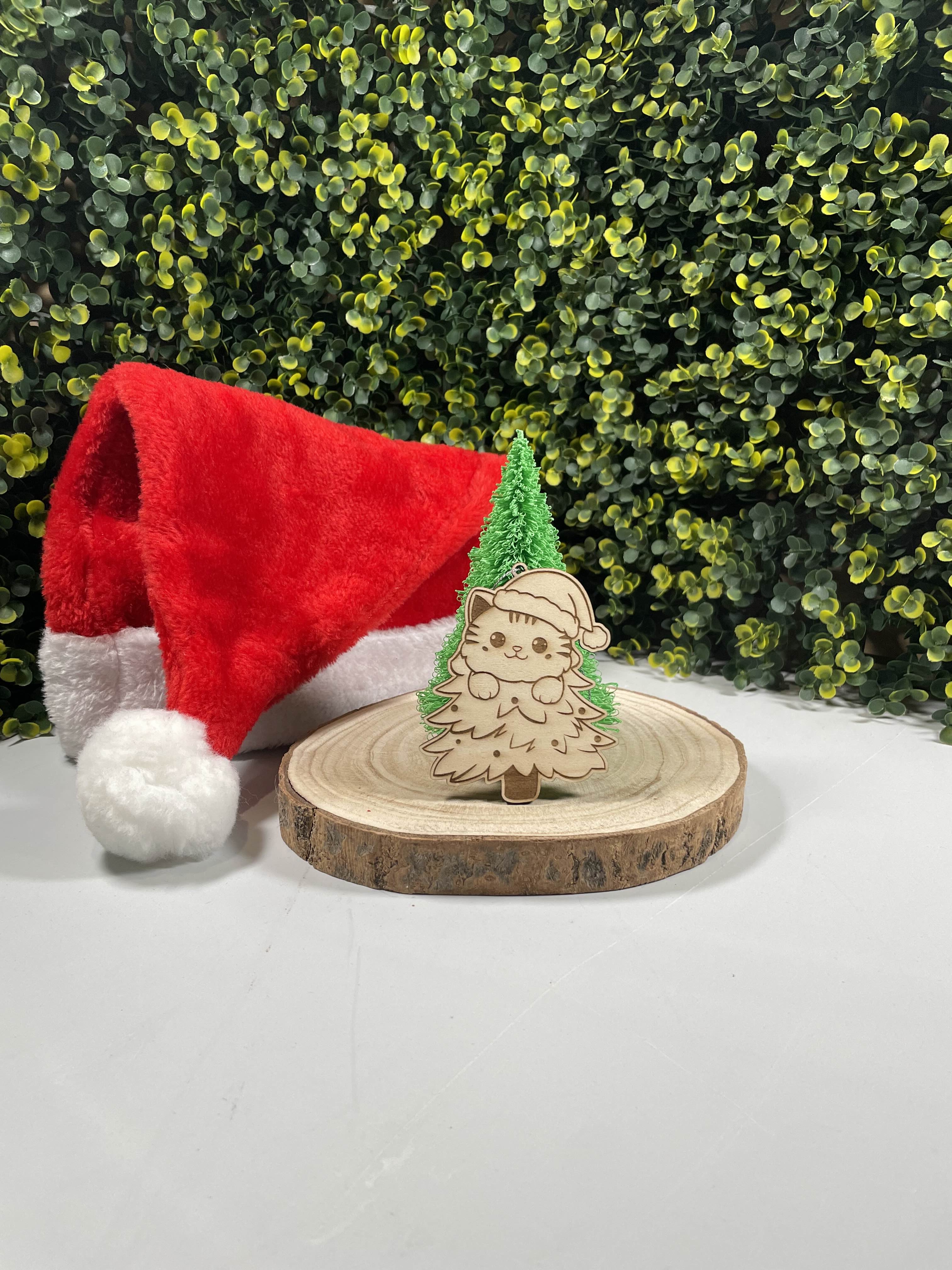 Ornements Sapin Bois