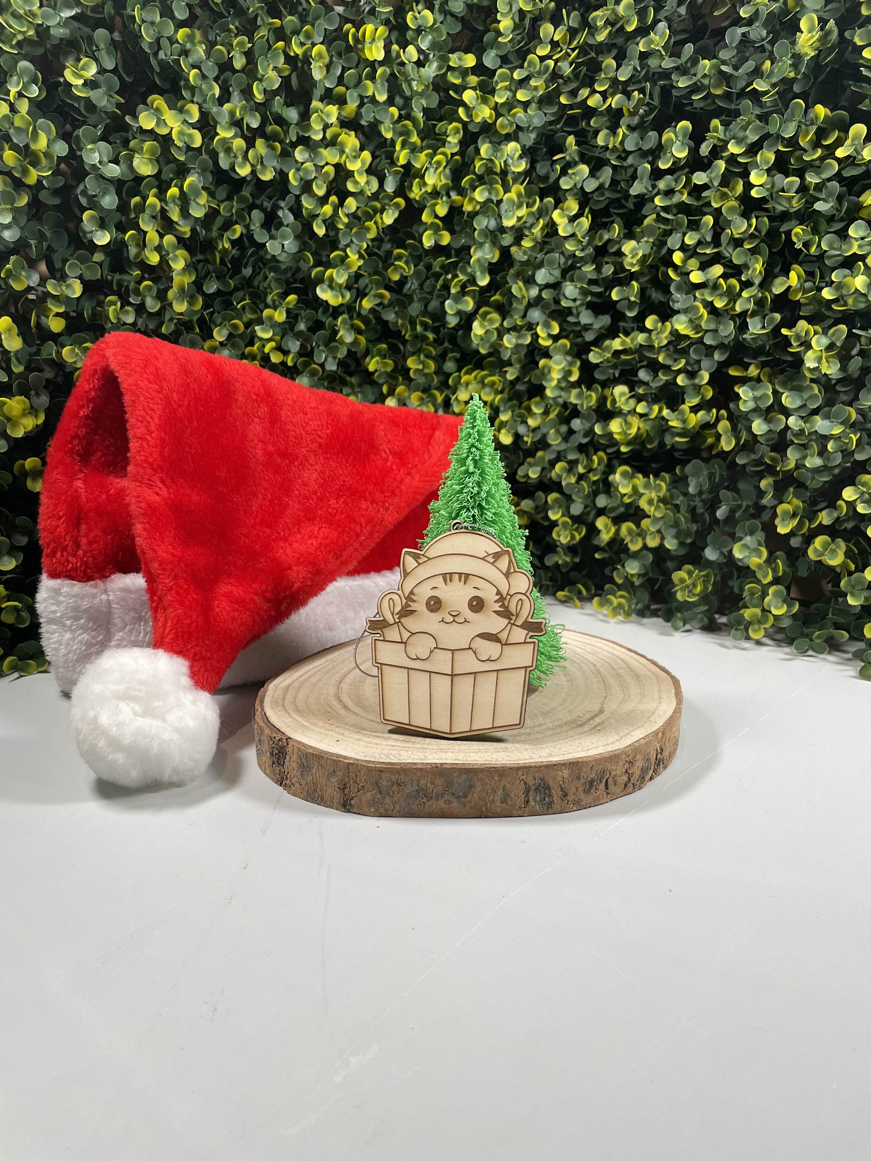 Ornements Sapin Bois