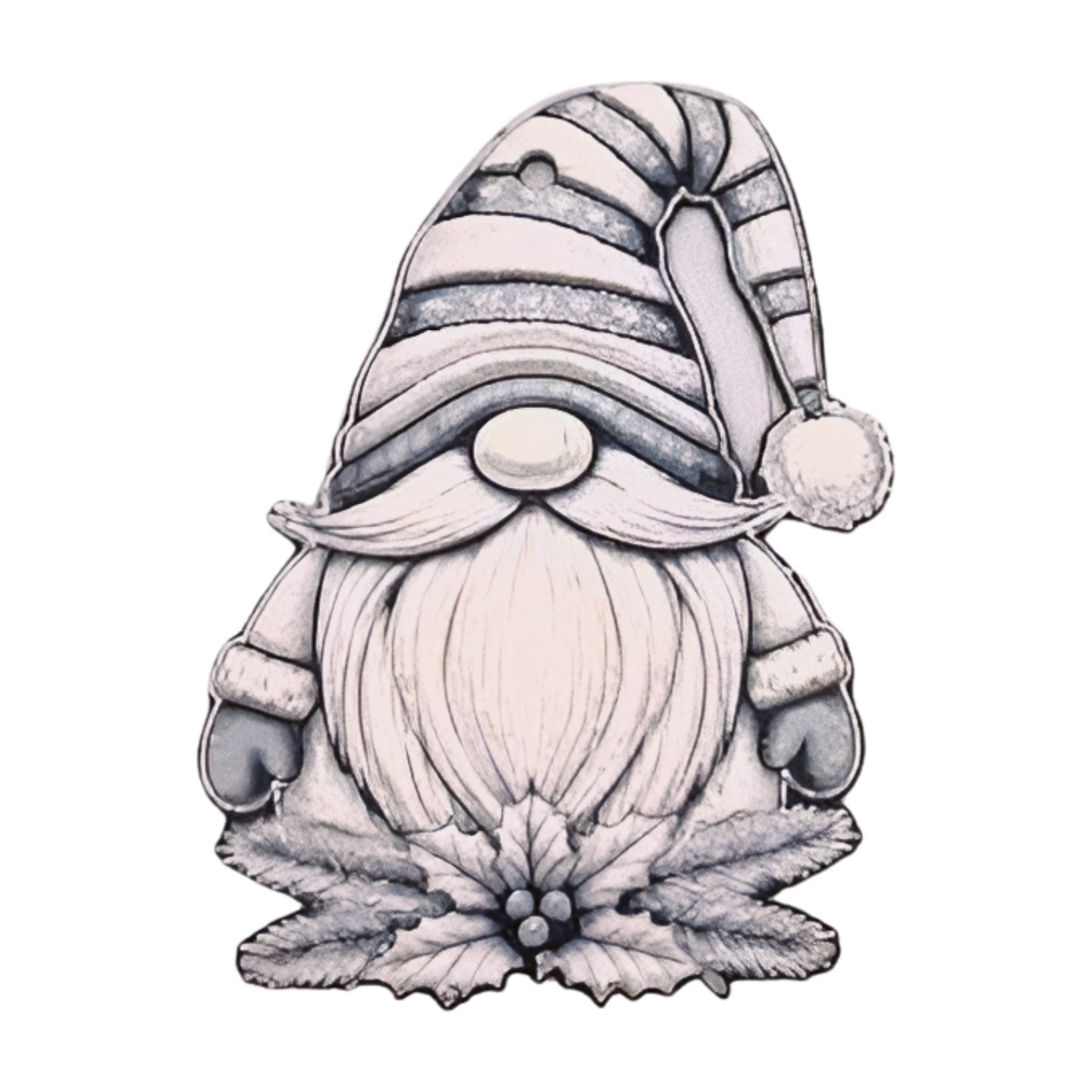 Ornements Sapin Noir / Blanc