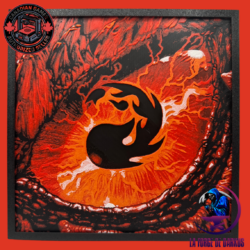 MTG Mountain Draconic (4) Mountain MTG